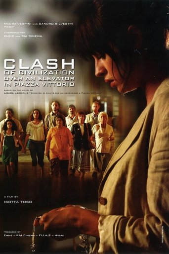 Clash of civilization over an elevator in Piazza Vittorio Poster of Clash of civilization over an elevator in Piazza Vittorio