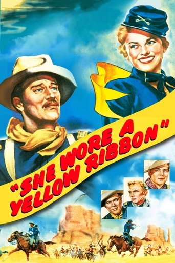 She Wore a Yellow Ribbon Poster of She Wore a Yellow Ribbon