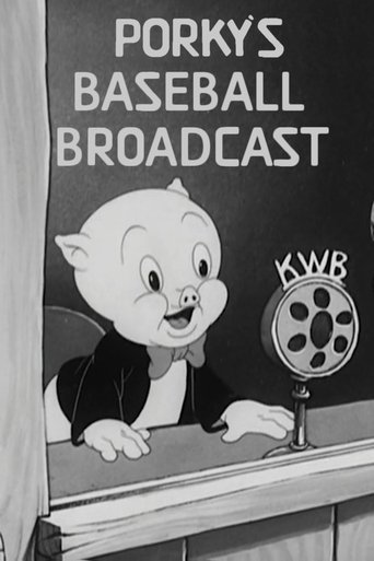 Porky's Baseball Broadcast Poster of Porky's Baseball Broadcast