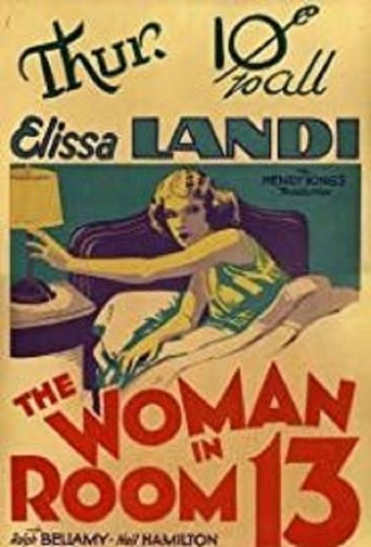 The Woman in Room 13 Poster of The Woman in Room 13