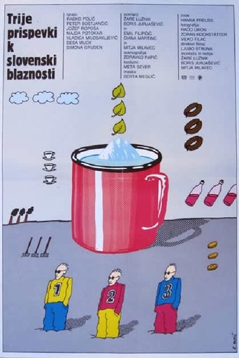 Three Contributions to the Slovenian Madness Poster of Three Contributions to the Slovenian Madness