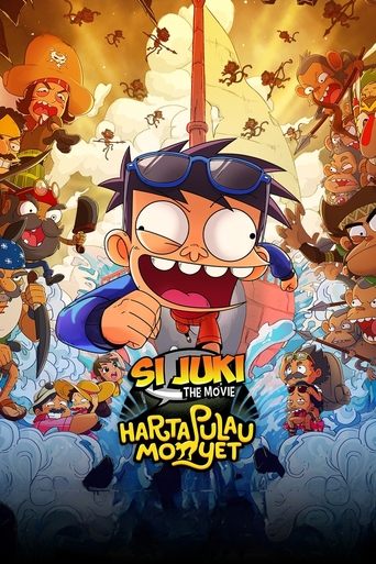 Si Juki the Movie: Harta Pulau Monyet Poster of Si Juki the Movie: Harta Pulau Monyet