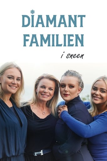 Diamantfamilien i sneen Poster of Diamantfamilien i sneen