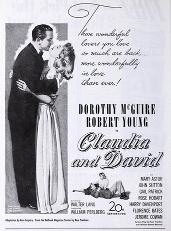 Claudia and David Poster of Claudia and David