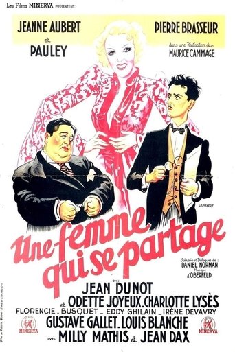 Une femme qui se partage Poster of Une femme qui se partage