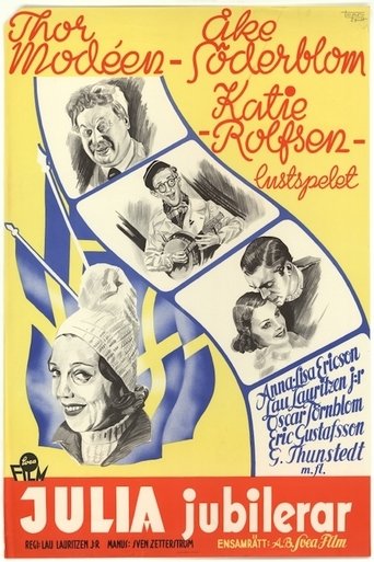 Fröken Julia jubilerar Poster of Fröken Julia jubilerar