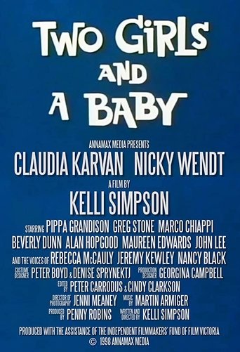 Two Girls and a Baby Poster of Two Girls and a Baby