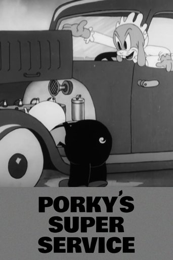 Porky's Super Service Poster of Porky's Super Service
