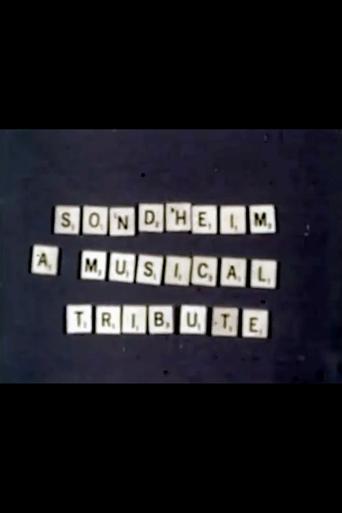 Sondheim: A Musical Tribute Poster of Sondheim: A Musical Tribute
