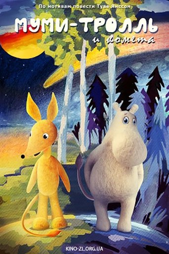 Moomintroll and the Comet Poster of Moomintroll and the Comet
