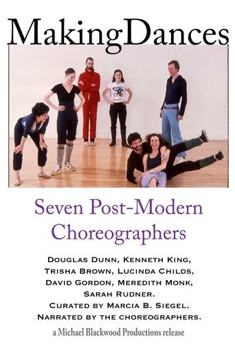Making Dances: Seven Post-Modern Choreographers Poster of Making Dances: Seven Post-Modern Choreographers