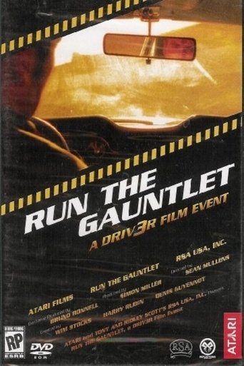 Run The Gauntlet - A DRIV3R Film Event Poster of Run The Gauntlet - A DRIV3R Film Event