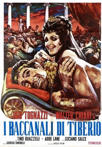 I baccanali di Tiberio Poster of I baccanali di Tiberio