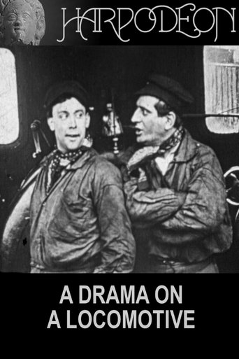 A Drama on a Locomotive Poster of A Drama on a Locomotive