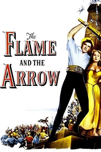 The Flame and the Arrow Poster of The Flame and the Arrow