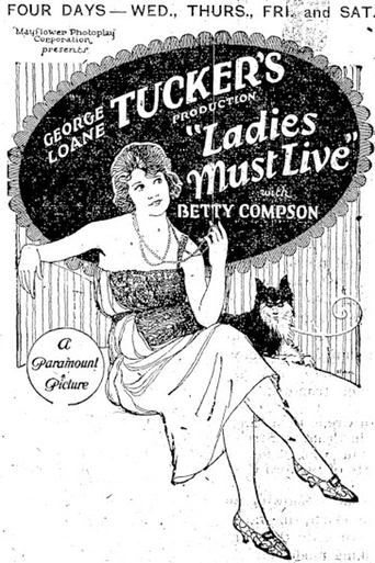 Ladies Must Live Poster of Ladies Must Live