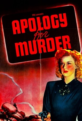 Apology for Murder Poster of Apology for Murder
