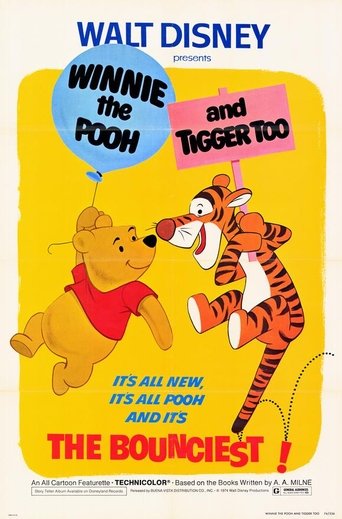 Winnie the Pooh and Tigger Too Poster of Winnie the Pooh and Tigger Too
