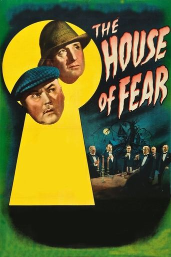 The House of Fear Poster of The House of Fear
