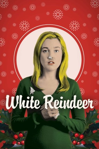 White Reindeer Poster of White Reindeer