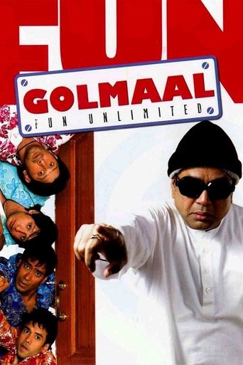 Golmaal – Fun Unlimited Poster of Golmaal – Fun Unlimited