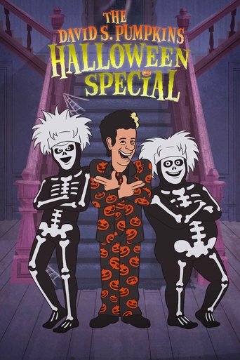 The David S. Pumpkins Halloween Special Poster of The David S. Pumpkins Halloween Special