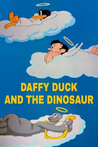 Daffy Duck and the Dinosaur Poster of Daffy Duck and the Dinosaur