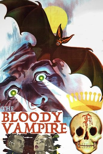 The Bloody Vampire Poster of The Bloody Vampire