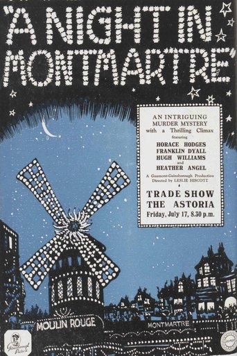 A Night in Montmartre Poster of A Night in Montmartre