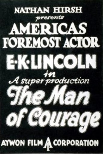 The Man of Courage Poster of The Man of Courage