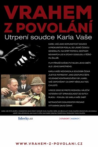 Vrahem z povolání – Utrpení soudce Karla Vaše Poster of Vrahem z povolání – Utrpení soudce Karla Vaše