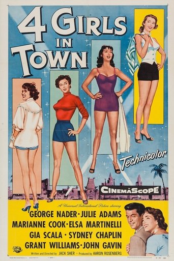 Four Girls in Town Poster of Four Girls in Town