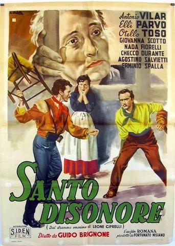 Santo disonore Poster of Santo disonore