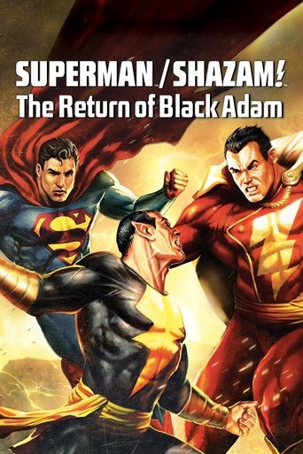 Superman/Shazam!: The Return of Black Adam Poster of Superman/Shazam!: The Return of Black Adam