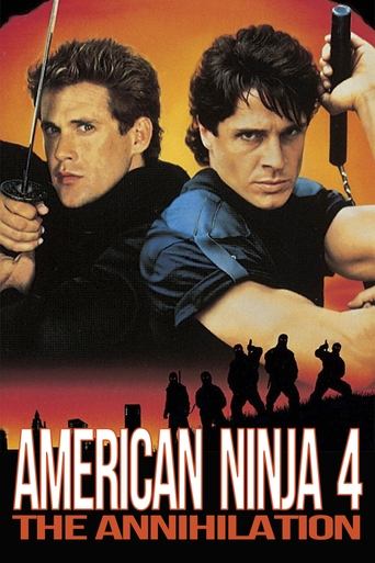 American Ninja 4: The Annihilation Poster of American Ninja 4: The Annihilation
