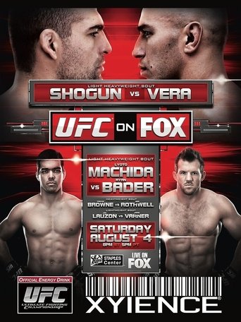 UFC on Fox 4: Shogun vs. Vera Poster of UFC on Fox 4: Shogun vs. Vera