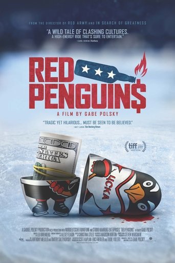 Red Penguins Poster of Red Penguins