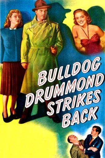 Bulldog Drummond Strikes Back Poster of Bulldog Drummond Strikes Back