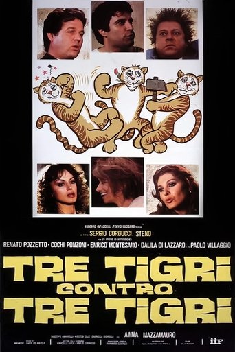 Three Tigers Against Three Tigers Poster of Three Tigers Against Three Tigers