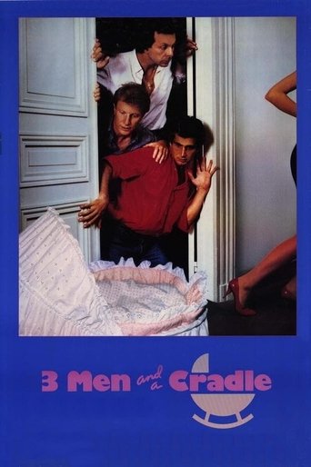 Three Men and a Cradle Poster of Three Men and a Cradle