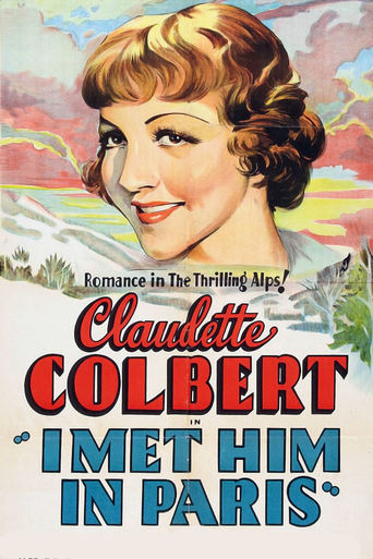 I Met Him in Paris Poster of I Met Him in Paris