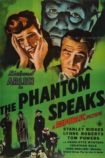 The Phantom Speaks Poster of The Phantom Speaks
