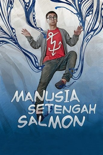Half Salmon Man Poster of Half Salmon Man