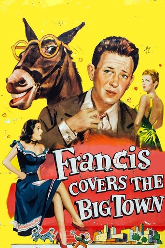 Francis Covers the Big Town Poster of Francis Covers the Big Town