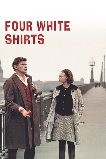 Four White Shirts Poster of Four White Shirts