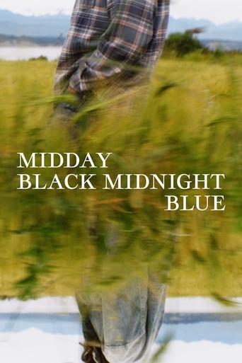 Midday Black Midnight Blue Poster of Midday Black Midnight Blue