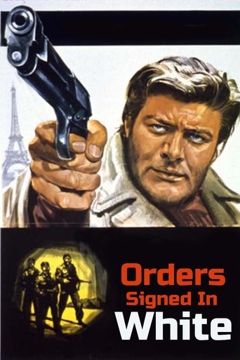 Orders Signed in White Poster of Orders Signed in White