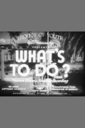What's to Do? Poster of What's to Do?