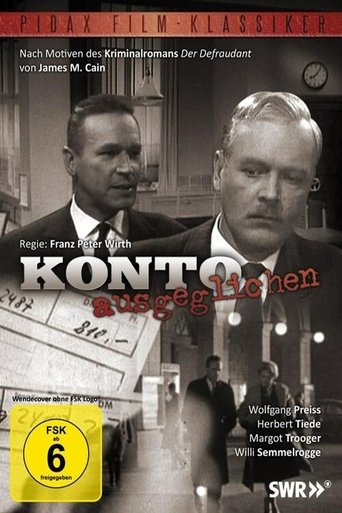 Konto ausgeglichen Poster of Konto ausgeglichen
