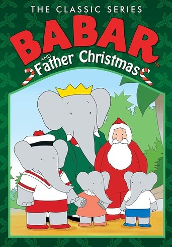 Babar and Father Christmas Poster of Babar and Father Christmas